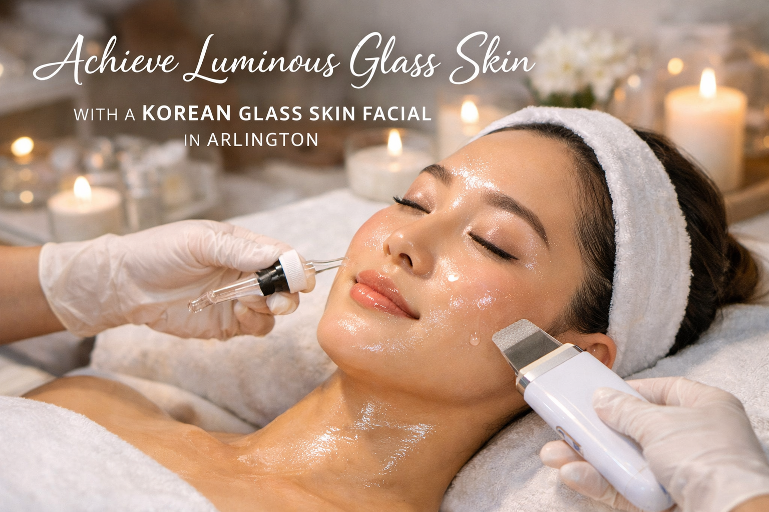 Achieve Luminous Glass Skin with a Korean Glass Skin Facial in Arlington