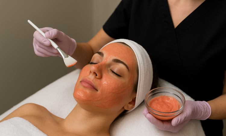 Salmon Sperm Facial in Arlington
